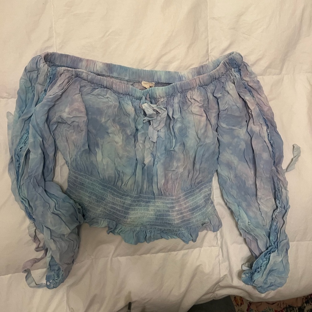 Off the shoulder summery top